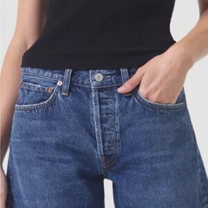 Agolde Parker Long Shorts